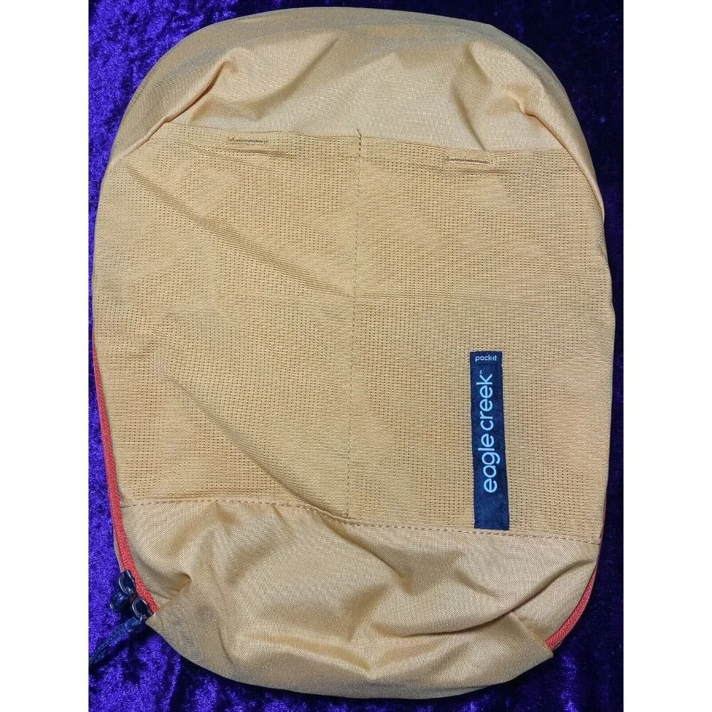 Eagle Creek Pack-it Reveal Org Convertible Pack Yellow Carryon Backpack Bag Hike